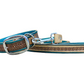 Dog collar and leash bundle - Wide medium collar