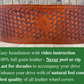 Hand tooled custom leather steering wheel cover - Basketweave