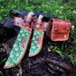 Bush crafters knife sheath with removable belt attachment