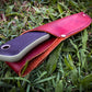 Bush crafters knife sheath with removable belt attachment