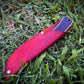 Bush crafters knife sheath with removable belt attachment