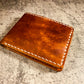 Wild leather bi fold wallet