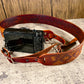 Full leather artisan camera strap