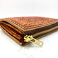 "Autumn leaves" Nature inspired leather zip wallet