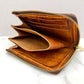 "Autumn leaves" Nature inspired leather zip wallet