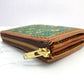 "Green Nature" nature inspired leather wallet