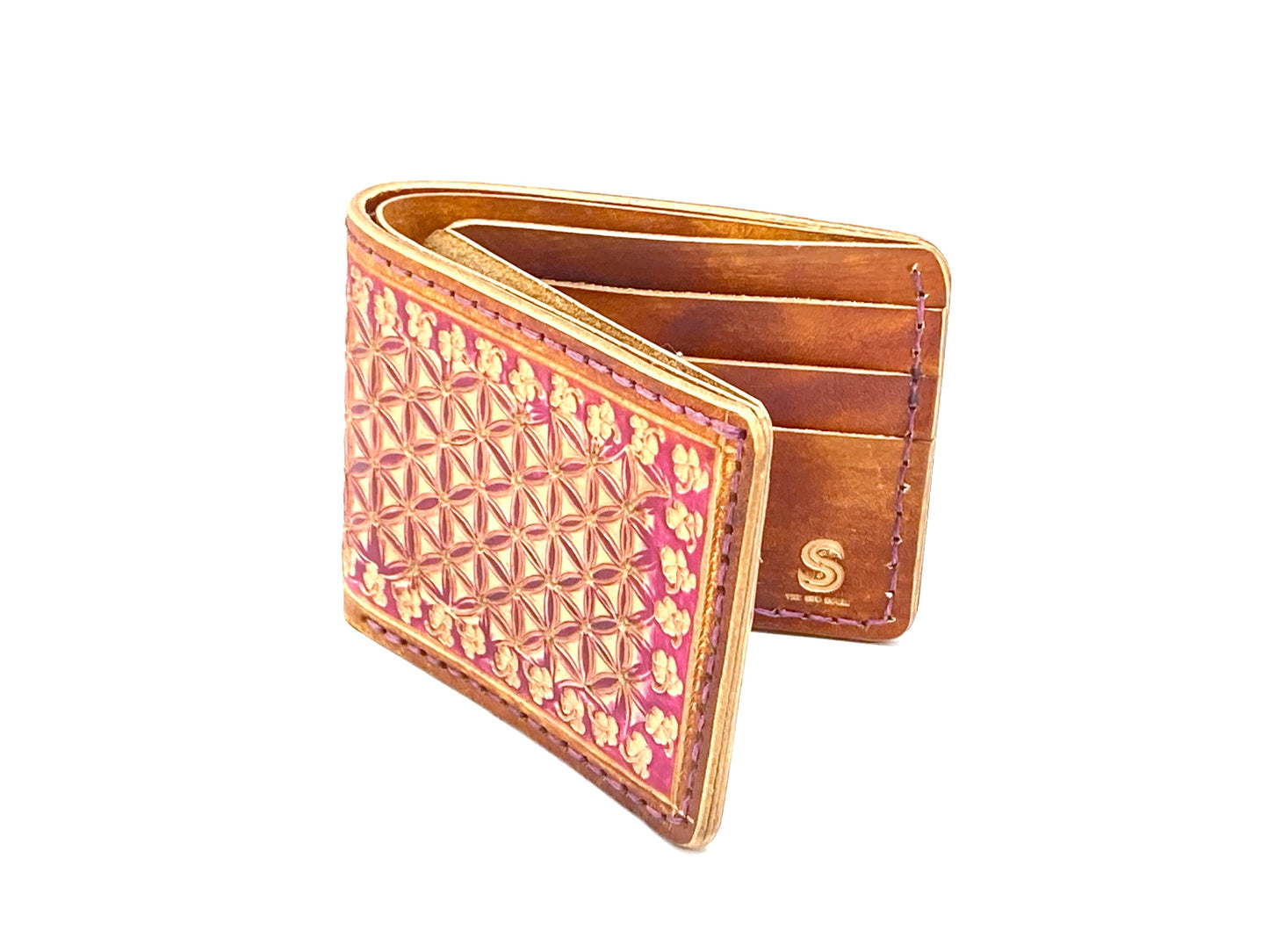 "Flower of life" Bi-fold wallet