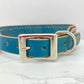 Hand embossed double layered dog collar - Medium - Large