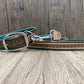 "Celtic knots" Hand carved wide dog collar - Medium - Large