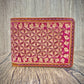 "Flower of life" nature inspired leather Slim Bi-fold wallet