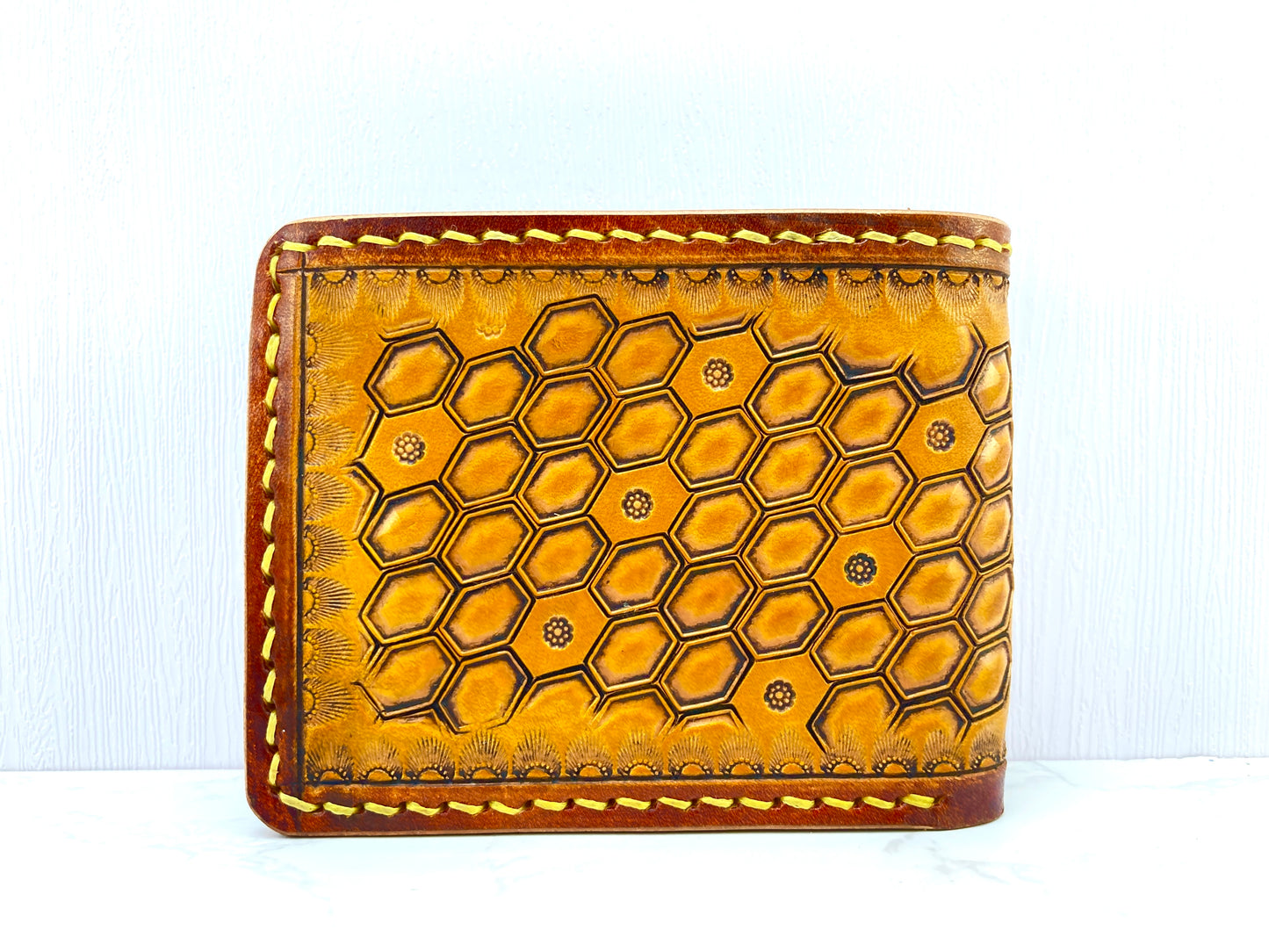 "Bee hive summer" Bi-fold wallet