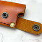 Handcrafted leather kitchen knife sheath -Plain