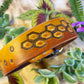 Nature inspired leather dog collars