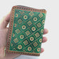 "Green Nature" nature inspired leather wallet